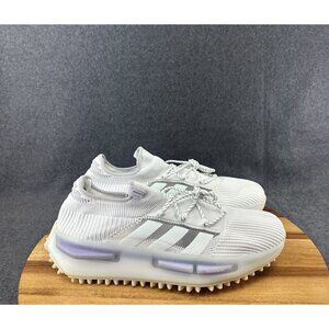 Adidas NMD S1 Casual Shoes Cloud White / Light Purple Men Sz 14 HP5522